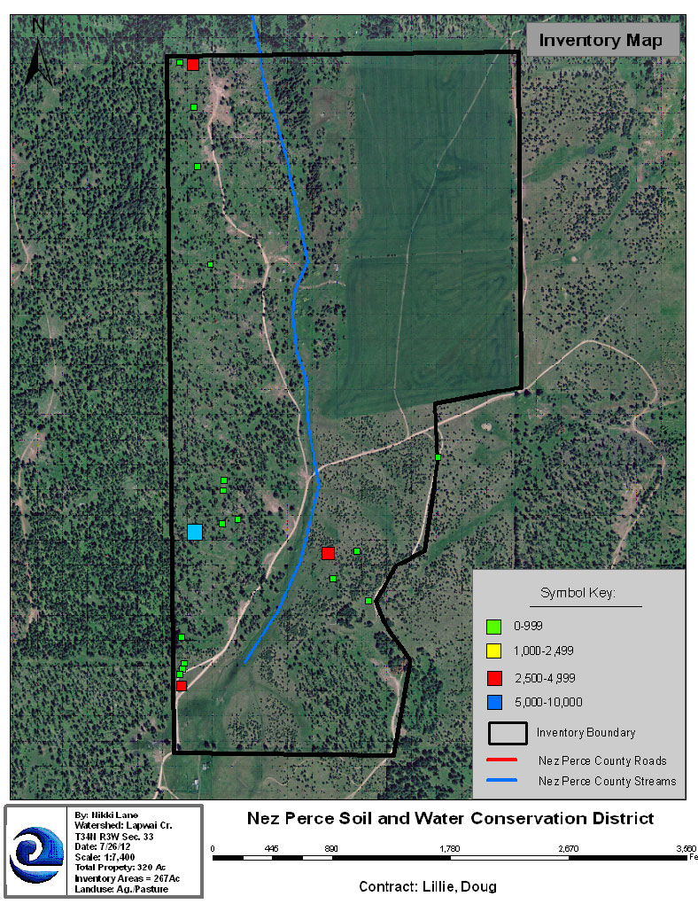 2012 Inventory Map