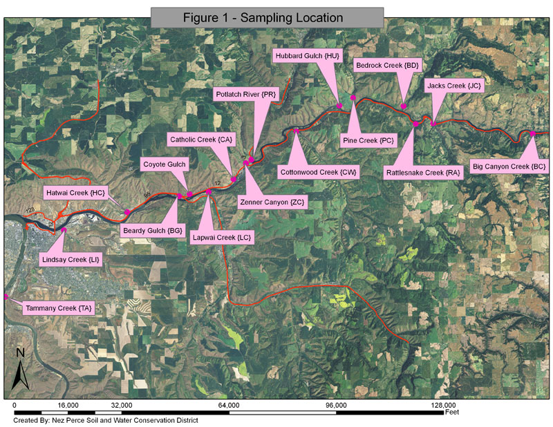 Turbidity Location