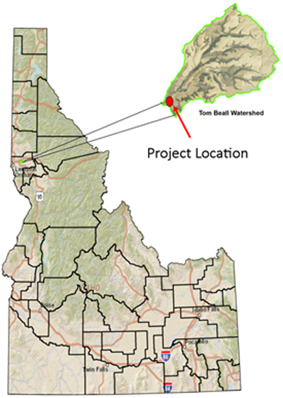 White Road Crossing Project Location Map