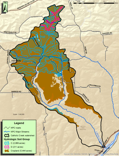 Catholic Creek Flow Treatment Area