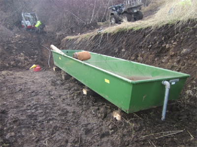 Water development during construction