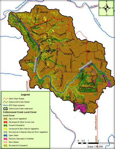 Cottonwood Creek Land Cover