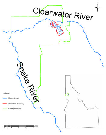 Jacks Creek Map