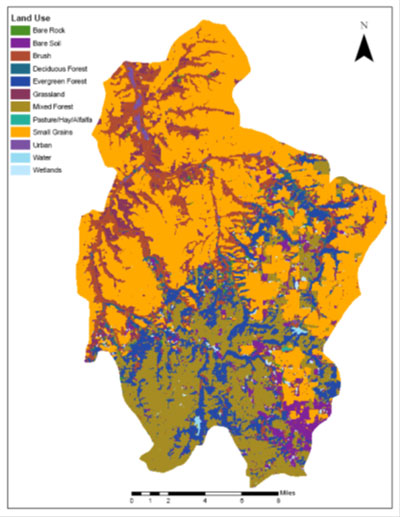 Lapwai Creek Land Cover