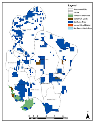 Lapwai Creek Ownership